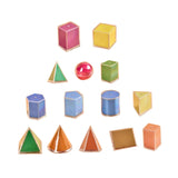 Maxbell 14x Geometric Solids Practical Educational Toy Boys Girls Math Toys Geometry