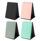 Maxbell Shoe Charms Organizer with 5 Pages Display Stand Practical Shoe Charm Holder Black