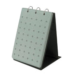 Maxbell Shoe Charms Organizer with 5 Pages Display Stand Practical Shoe Charm Holder Gray