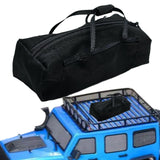 Maxbell RC Car Luggage Bag Model Car Travel Bag for 1:10 Scale Crawler Car Accessory Black