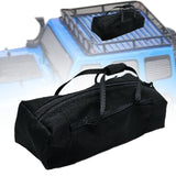 Maxbell RC Car Luggage Bag Model Car Travel Bag for 1:10 Scale Crawler Car Accessory Black