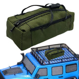 Maxbell RC Car Luggage Bag Model Car Travel Bag for 1:10 Scale Crawler Car Accessory Green