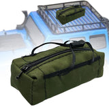 Maxbell RC Car Luggage Bag Model Car Travel Bag for 1:10 Scale Crawler Car Accessory Green