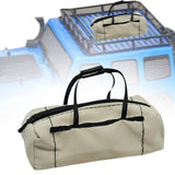 Maxbell RC Car Luggage Bag Model Car Travel Bag for 1:10 Scale Crawler Car Accessory White