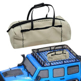 Maxbell RC Car Luggage Bag Model Car Travel Bag for 1:10 Scale Crawler Car Accessory White