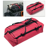 Maxbell RC Car Luggage Bag Model Car Travel Bag for 1:10 Scale Crawler Car Accessory Red