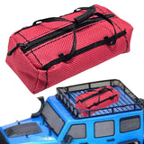 Maxbell RC Car Luggage Bag Model Car Travel Bag for 1:10 Scale Crawler Car Accessory Red