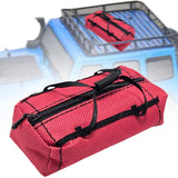 Maxbell RC Car Luggage Bag Model Car Travel Bag for 1:10 Scale Crawler Car Accessory Red