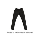 Maxbell 1/12 Scale Pants Decoration Handmade Clothes for 6in Action Figures Dress up
