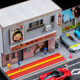 Maxbell 1/64 Scale Ramen Shop Model Building Model for Micro Landscape Model Railway