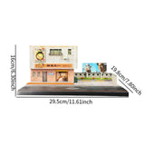 Maxbell 1/64 Scale Ramen Shop Model Building Model for Micro Landscape Model Railway