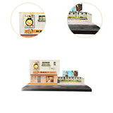 Maxbell 1/64 Scale Ramen Shop Model Building Model for Micro Landscape Model Railway