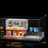 Maxbell 1/64 Scale Ramen Shop Model Building Model for Micro Landscape Model Railway