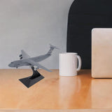 Maxbell 1/400 Fighter Plane Attack Fighter Plane Model for Livingroom Bookshelf Home
