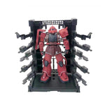 Maxbell Interlocking Display Base DIY Robot Machine Nest Action Figure Display Stand 16.5x11.5x21.5cm Black