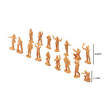 Maxbell Interlocking Display Base DIY Robot Machine Nest Action Figure Display Stand 16.5x11.5x16.5cm White