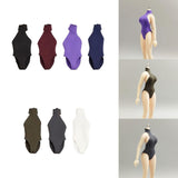 Maxbell 1:12 Scale Action Figure Clothes Swimsuit Mini for 6 inch Action Figure Body Black