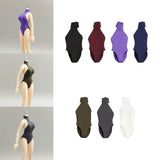Maxbell 1:12 Scale Action Figure Clothes Swimsuit Mini for 6 inch Action Figure Body Black