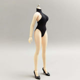 Maxbell 1:12 Scale Action Figure Clothes Swimsuit Mini for 6 inch Action Figure Body Black