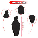 Maxbell 1:12 Scale Action Figure Clothes Swimsuit Mini for 6 inch Action Figure Body Black