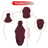 Maxbell 1:12 Scale Action Figure Clothes Swimsuit Mini for 6 inch Action Figure Body Dark Red