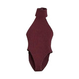 Maxbell 1:12 Scale Action Figure Clothes Swimsuit Mini for 6 inch Action Figure Body Dark Red