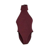 Maxbell 1:12 Scale Action Figure Clothes Swimsuit Mini for 6 inch Action Figure Body Dark Red