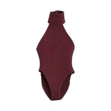 Maxbell 1:12 Scale Action Figure Clothes Swimsuit Mini for 6 inch Action Figure Body Dark Red
