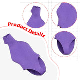 Maxbell 1:12 Scale Action Figure Clothes Swimsuit Mini for 6 inch Action Figure Body Light Purple