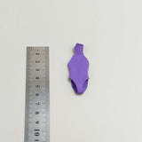 Maxbell 1:12 Scale Action Figure Clothes Swimsuit Mini for 6 inch Action Figure Body Light Purple