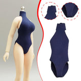 Maxbell 1:12 Scale Action Figure Clothes Swimsuit Mini for 6 inch Action Figure Body Blue