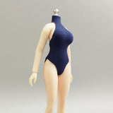 Maxbell 1:12 Scale Action Figure Clothes Swimsuit Mini for 6 inch Action Figure Body Blue