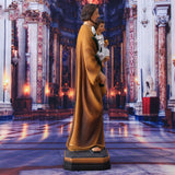 Maxbell ST. Joseph and Child Jesus Blessing Statuess for Shelf Tabletop Housewarming