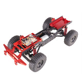 Maxbell 1/12 RC Car Shock Absorber Brackets Easy to Install for MN82 LC79 MN78 MN168 Red
