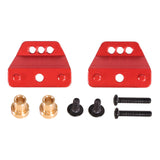 Maxbell 1/12 RC Car Shock Absorber Brackets Easy to Install for MN82 LC79 MN78 MN168 Red