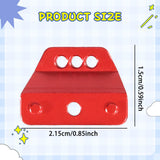 Maxbell 1/12 RC Car Shock Absorber Brackets Easy to Install for MN82 LC79 MN78 MN168 Red