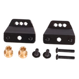 Maxbell 1/12 RC Car Shock Absorber Brackets Easy to Install for MN82 LC79 MN78 MN168 Black