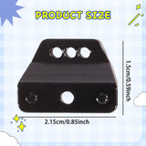 Maxbell 1/12 RC Car Shock Absorber Brackets Easy to Install for MN82 LC79 MN78 MN168 Black