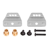 Maxbell 1/12 RC Car Shock Absorber Brackets Easy to Install for MN82 LC79 MN78 MN168 Silver