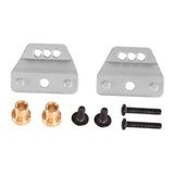 Maxbell 1/12 RC Car Shock Absorber Brackets Easy to Install for MN82 LC79 MN78 MN168 Silver