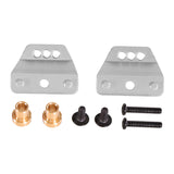 Maxbell 1/12 RC Car Shock Absorber Brackets Easy to Install for MN82 LC79 MN78 MN168 Silver