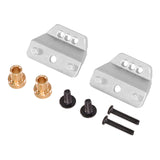 Maxbell 1/12 RC Car Shock Absorber Brackets Easy to Install for MN82 LC79 MN78 MN168 Silver