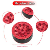 Maxbell 4x 1:12 1:16 RC Wheels DIY Assembly Wear Resistant Replace for 99sv2 C44 red