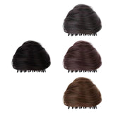 Maxbell Space Buns Hair Pieces Thick Headdress for Dance Performances Cosplay Events Black