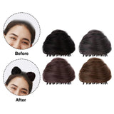 Maxbell Space Buns Hair Pieces Thick Headdress for Dance Performances Cosplay Events Black