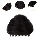 Maxbell Space Buns Hair Pieces Thick Headdress for Dance Performances Cosplay Events Black