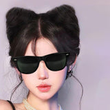 Maxbell Space Buns Hair Pieces Thick Headdress for Dance Performances Cosplay Events Brown Black