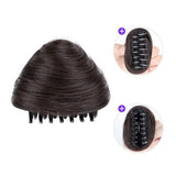 Maxbell Space Buns Hair Pieces Thick Headdress for Dance Performances Cosplay Events Brown Black