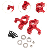 Maxbell RC Car Steering Cups Upgrade Part Steering Components for 1/14 144016 144018 Red