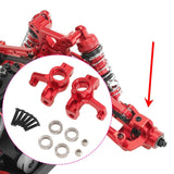 Maxbell RC Car Steering Cups Upgrade Part Steering Components for 1/14 144016 144018 Red